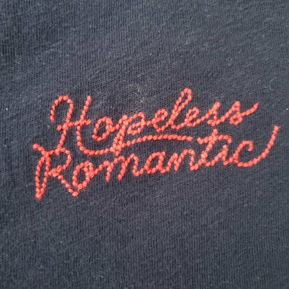 J Crew Hopeless Romantic T Shirt - Picture 3 of 4